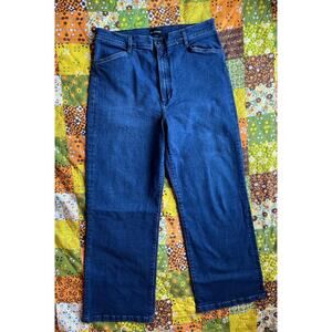 Favorite Daughter The Mischa Columbia Super High Rise Wide Leg Ankle sz 34